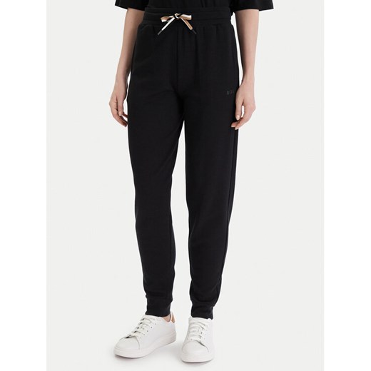 Boss Spodnie dresowe CP Stripe 50524759 Czarny Regular Fit ze sklepu MODIVO w kategorii Spodnie damskie - zdjęcie 187563341