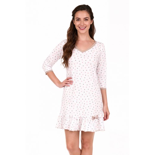 Vivisence 2034 Nocna koszula, biały ze sklepu kontri.pl w kategorii Koszule nocne - zdjęcie 187563753