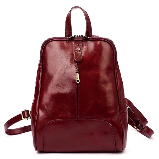 Plecak damski skórzany skóra naturalna Florence ze sklepu lenaodniemowlakadoszkolniaka.pl w kategorii Plecaki - zdjęcie 187564340