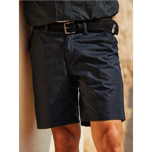 Sinsay - Szorty chino - niebieski ze sklepu Sinsay w kategorii Spodenki męskie - zdjęcie 187564620