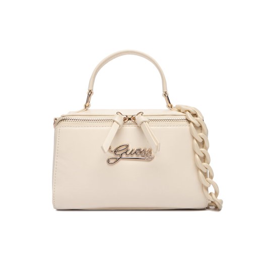 Torebka Guess J6RZ03 WH8M0 Écru ze sklepu eobuwie.pl w kategorii Kuferki - zdjęcie 187565040