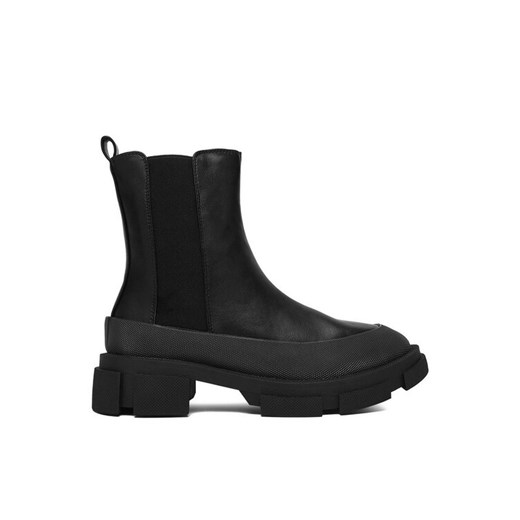 Botki DeeZee 13059-2-BLACK PU Czarny ze sklepu eobuwie.pl w kategorii Botki - zdjęcie 187565041