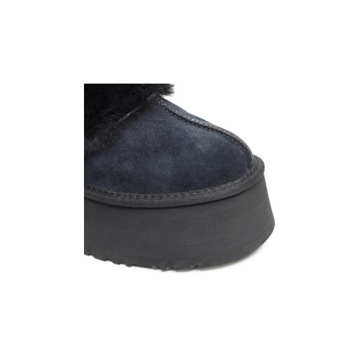 Kapcie Ugg W Funkette 1113474 Czarny 39 eobuwie.pl