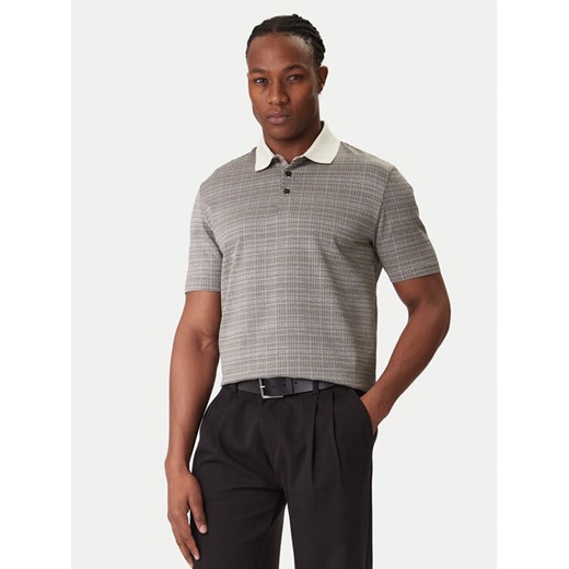 BOSS Polo H-Parris 102 50543402 Szary Regular Fit ze sklepu MODIVO w kategorii T-shirty męskie - zdjęcie 187565294