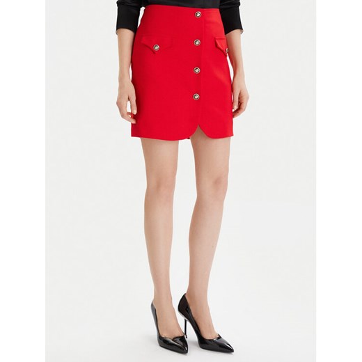Morgan Spódnica mini 252-JADOR.F Czerwony Slim Fit ze sklepu MODIVO w kategorii Spódnice - zdjęcie 187565332