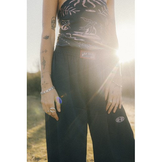 Sunny Loose Pants - Navy Blue ze sklepu Surf Inc w kategorii Spodnie damskie - zdjęcie 187565713