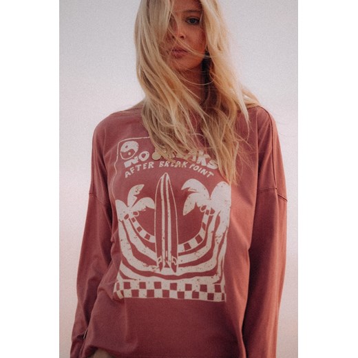 Break Point LS - Raspberry Punch ze sklepu Surf Inc w kategorii Bluzki damskie - zdjęcie 187565870