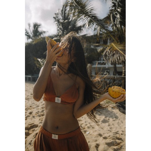 Cupro Bra - Copper ze sklepu Surf Inc w kategorii Bluzki damskie - zdjęcie 187566684