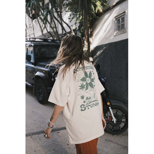 Comfortably Stoned Tee - Super Natural ze sklepu Surf Inc w kategorii Bluzki damskie - zdjęcie 187566804