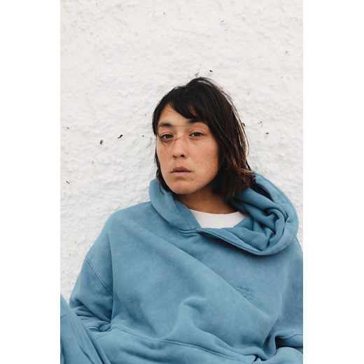 SRF Core Hoodie - Light Petrol ze sklepu Surf Inc w kategorii Bluzy damskie - zdjęcie 187567094