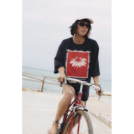 Tomato Soup Tee - Acid Black ze sklepu Surf Inc w kategorii Bluzki damskie - zdjęcie 187567194