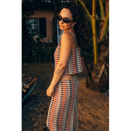 Crochet Loose Pants - Multicolor ze sklepu Surf Inc w kategorii Spodnie damskie - zdjęcie 187567500