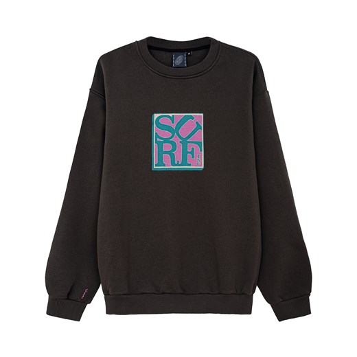 Surf Square Sweat - Stone Grey ze sklepu Surf Inc w kategorii Bluzy męskie - zdjęcie 187567650