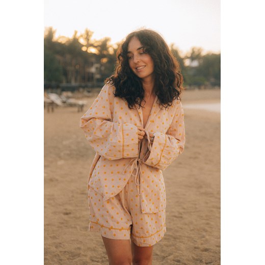 Eye Catcher Shirt - Lemon OG ze sklepu Surf Inc w kategorii Koszule damskie - zdjęcie 187567723