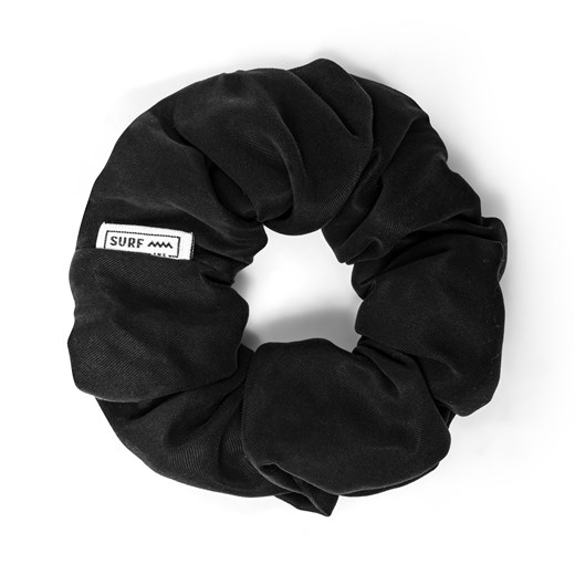 Cupro Hair Scrunchie - Space Black ze sklepu Surf Inc w kategorii Gumki do włosów - zdjęcie 187567774