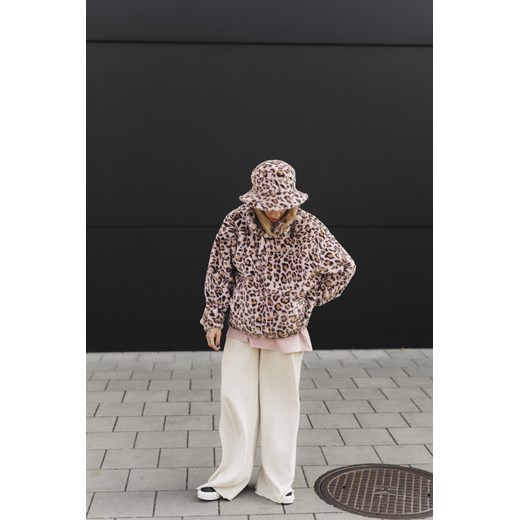 Wild Fuzz High Neck Sweat - Pink Kush ze sklepu Surf Inc w kategorii Bluzy damskie - zdjęcie 187567973