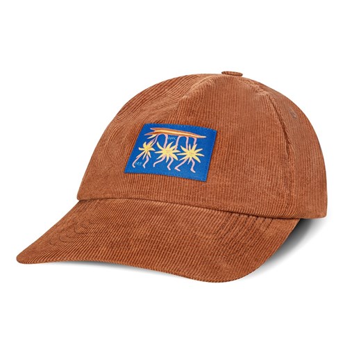 3Suns Cord Cap - Copper ze sklepu Surf Inc w kategorii Czapki z daszkiem damskie - zdjęcie 187568391