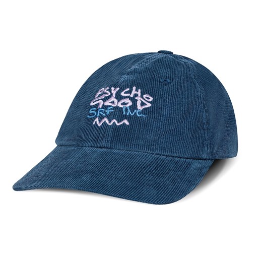 Psycho Good Cord Cap - Royal Blue ze sklepu Surf Inc w kategorii Czapki z daszkiem damskie - zdjęcie 187568413