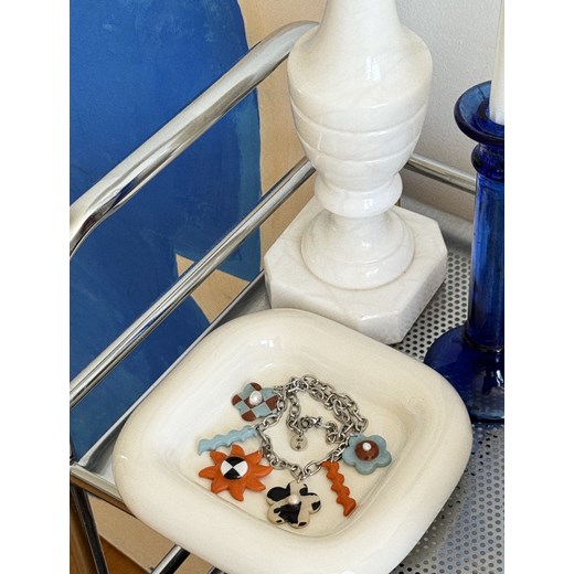 GLINA X SRF Blue Sunny Bloom Necklace ze sklepu Surf Inc w kategorii Naszyjniki - zdjęcie 187568543