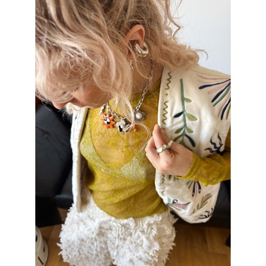 Lace Breaker Longsleeve - Lime ze sklepu Surf Inc w kategorii Bluzki damskie - zdjęcie 187568631