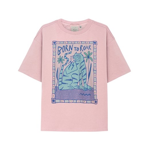 Born To Roar Box Tee - Pink Kush ze sklepu Surf Inc w kategorii T-shirty męskie - zdjęcie 187568682