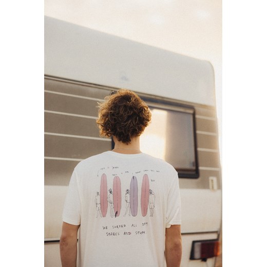 Friends Tee - Vintage White ze sklepu Surf Inc w kategorii T-shirty męskie - zdjęcie 187568754