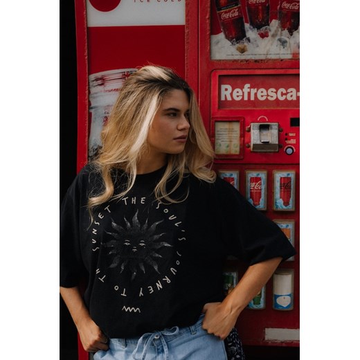 Soul Box Tee - Acid Black ze sklepu Surf Inc w kategorii Bluzki damskie - zdjęcie 187568811