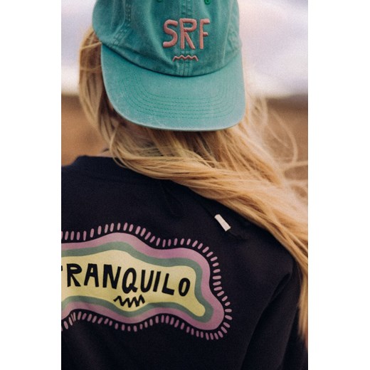 Tranquilo Sweat - Acid Black ze sklepu Surf Inc w kategorii Bluzy damskie - zdjęcie 187568994