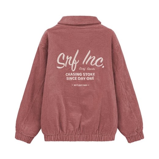 Cord Baseball Jacket - Raspberry Punch ze sklepu Surf Inc w kategorii Kurtki męskie - zdjęcie 187569063
