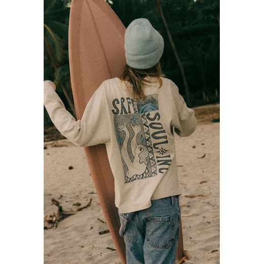 Soulinc LS - Dirty White ze sklepu Surf Inc w kategorii Bluzki damskie - zdjęcie 187569094