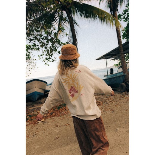 Gypsy LS - Dirty White ze sklepu Surf Inc w kategorii Bluzki damskie - zdjęcie 187569284