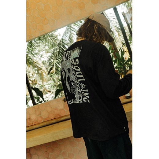 Soulinc LS - Acid Black ze sklepu Surf Inc w kategorii T-shirty męskie - zdjęcie 187569383