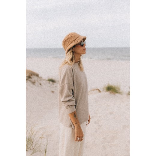 Waffle Longsleeve - Chocolato ze sklepu Surf Inc w kategorii Bluzki damskie - zdjęcie 187569532