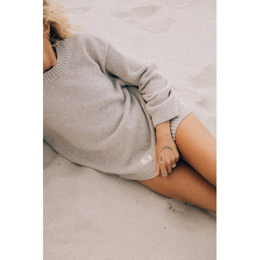 Beach Bum Sweater - Grey ze sklepu Surf Inc w kategorii Swetry damskie - zdjęcie 187569564