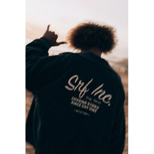 Cord Baseball Jacket - Deep Blue ze sklepu Surf Inc w kategorii Kurtki męskie - zdjęcie 187569893