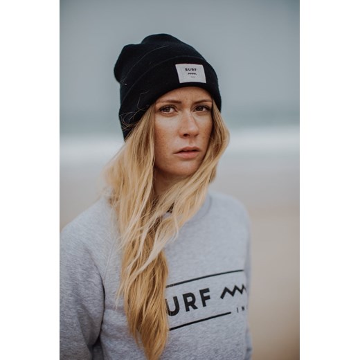 Merino Beanie - Space Black ze sklepu Surf Inc w kategorii Czapki zimowe damskie - zdjęcie 187569900