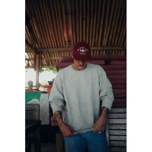 Beach Bum Sweater - Light Grey ze sklepu Surf Inc w kategorii Bluzy męskie - zdjęcie 187570111