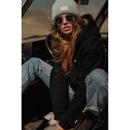 Rib Fluffy Beanie - Thin Mint ze sklepu Surf Inc w kategorii Czapki zimowe damskie - zdjęcie 187570621