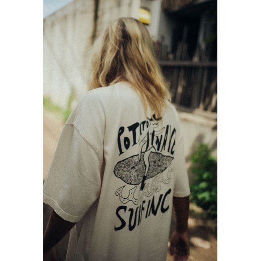 Potato Wave Tee - Super Natural ze sklepu Surf Inc w kategorii Bluzki damskie - zdjęcie 187570692