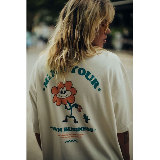 Own Business Tee - Super Natural ze sklepu Surf Inc w kategorii Bluzki damskie - zdjęcie 187570710