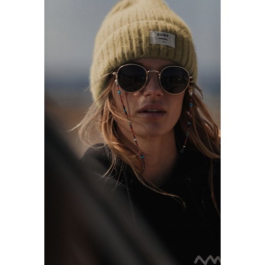 Rib Fluffy Beanie - Mellow Yellow ze sklepu Surf Inc w kategorii Czapki zimowe damskie - zdjęcie 187571314