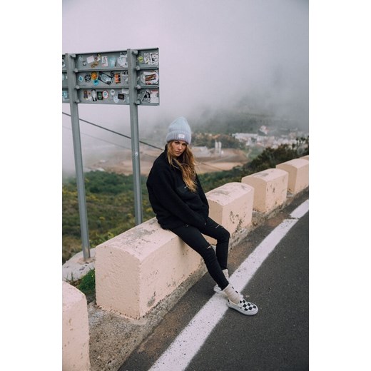 Rib Fluffy Beanie - Blue Dream ze sklepu Surf Inc w kategorii Czapki zimowe damskie - zdjęcie 187571333