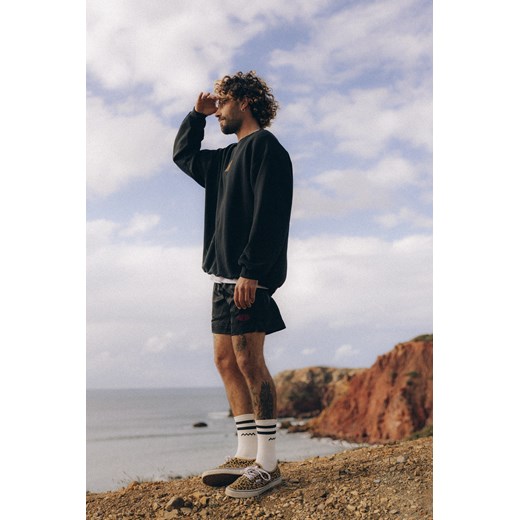 Wild Relax Sweat - Acid Black ze sklepu Surf Inc w kategorii Bluzy męskie - zdjęcie 187571974