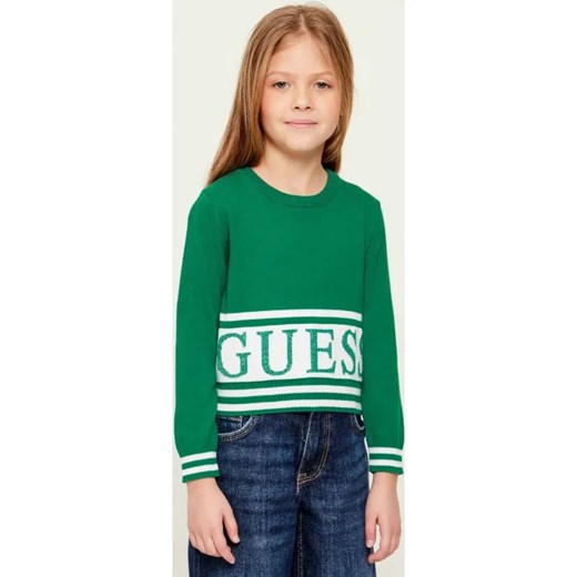 Guess Sweter | Cropped Fit ze sklepu Gomez Fashion Store w kategorii Swetry dziewczęce - zdjęcie 187573624