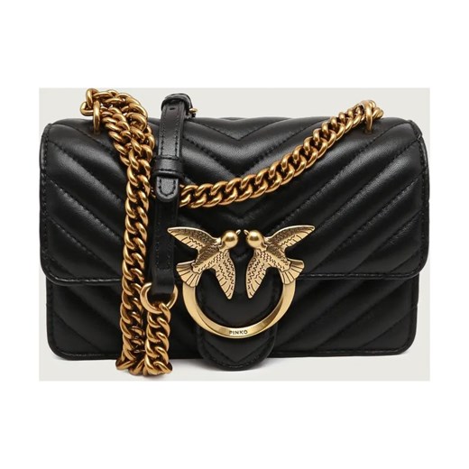 Pinko Skórzana torebka na ramię Love One Mini ze sklepu Gomez Fashion Store w kategorii Listonoszki - zdjęcie 187573630