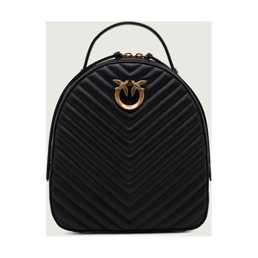 Pinko Skórzany plecak LOVE CLICK CLASSIC VI ze sklepu Gomez Fashion Store w kategorii Plecaki - zdjęcie 187573642