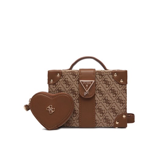 Guess Torebka J6RZ01 WK590 Brązowy ze sklepu MODIVO w kategorii Torby i walizki dziecięce - zdjęcie 187574463