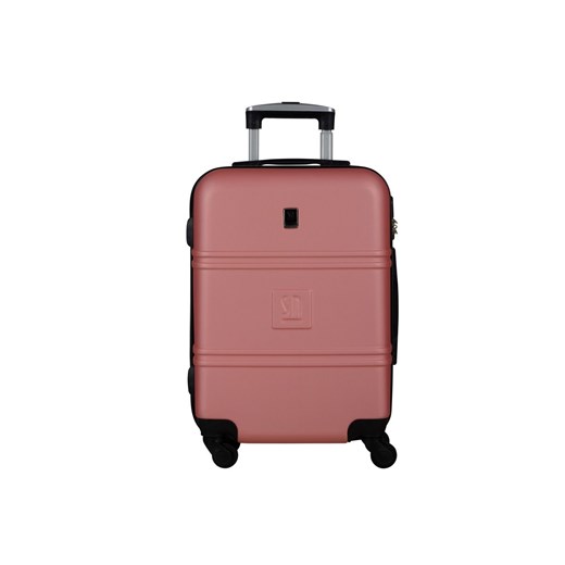 różowa walizka kabinowa Art Class Collection 55 cm ze sklepu Słoń Torbalski w kategorii Walizki - zdjęcie 187574700