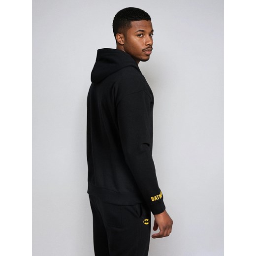 Sinsay - Bluza hoodie z nadrukiem Batman - czarny Sinsay 3XL Sinsay