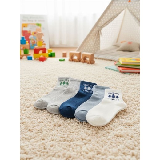 Sinsay - Skarpetki 5 pack - wielobarwny ze sklepu Sinsay w kategorii Skarpetki dziecięce - zdjęcie 187576822